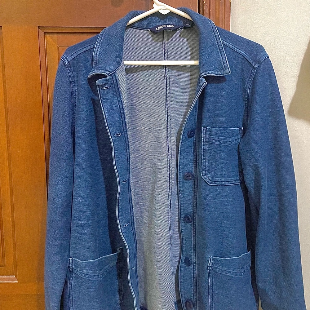 Women’s Lands End Blue Denim Jacket